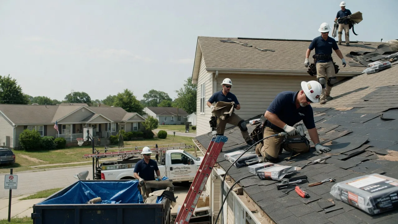 Roof Replacement in Sanders, KY near me